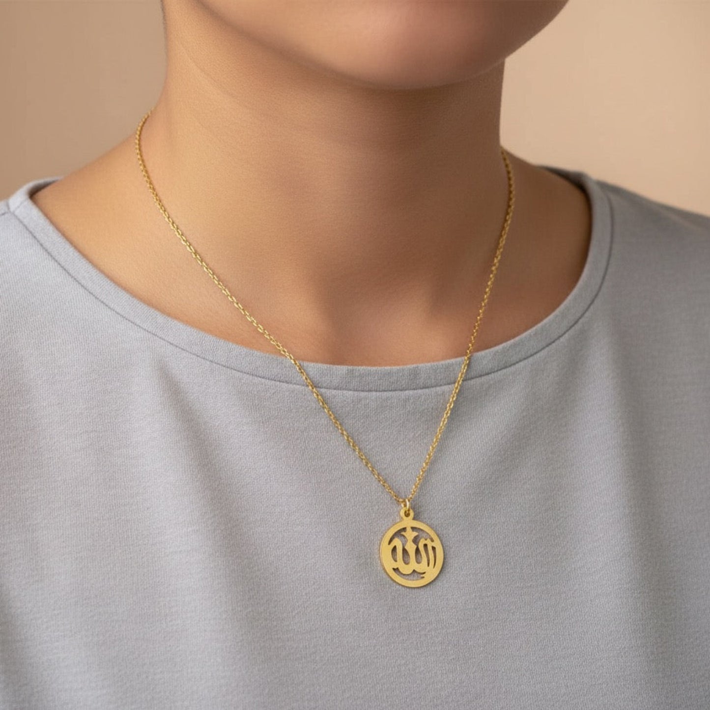 Allah Necklace in 92.5 sterling silver