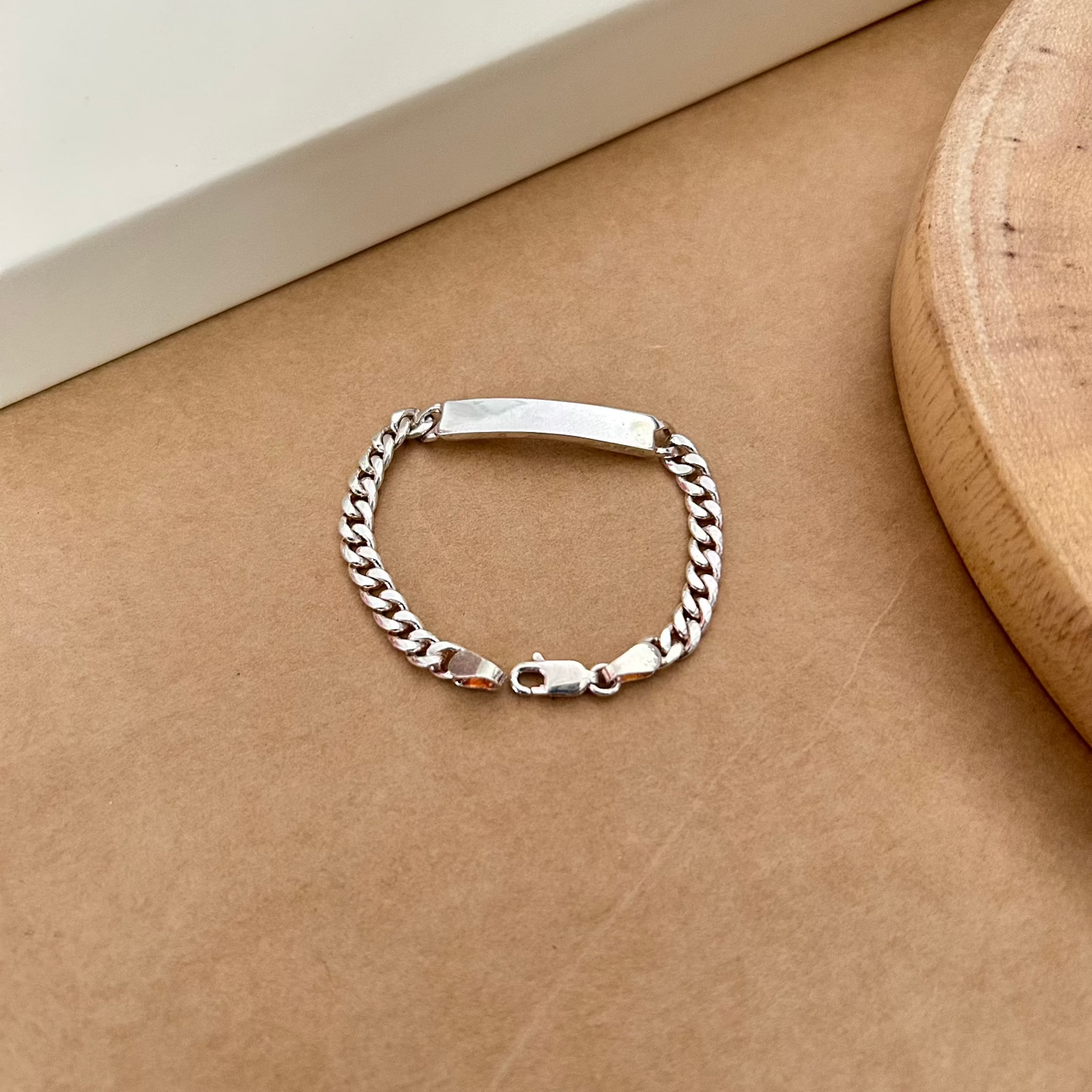 Elegant Bar Bracelet in Sterling Silver – For Kids | Liyana Jewels