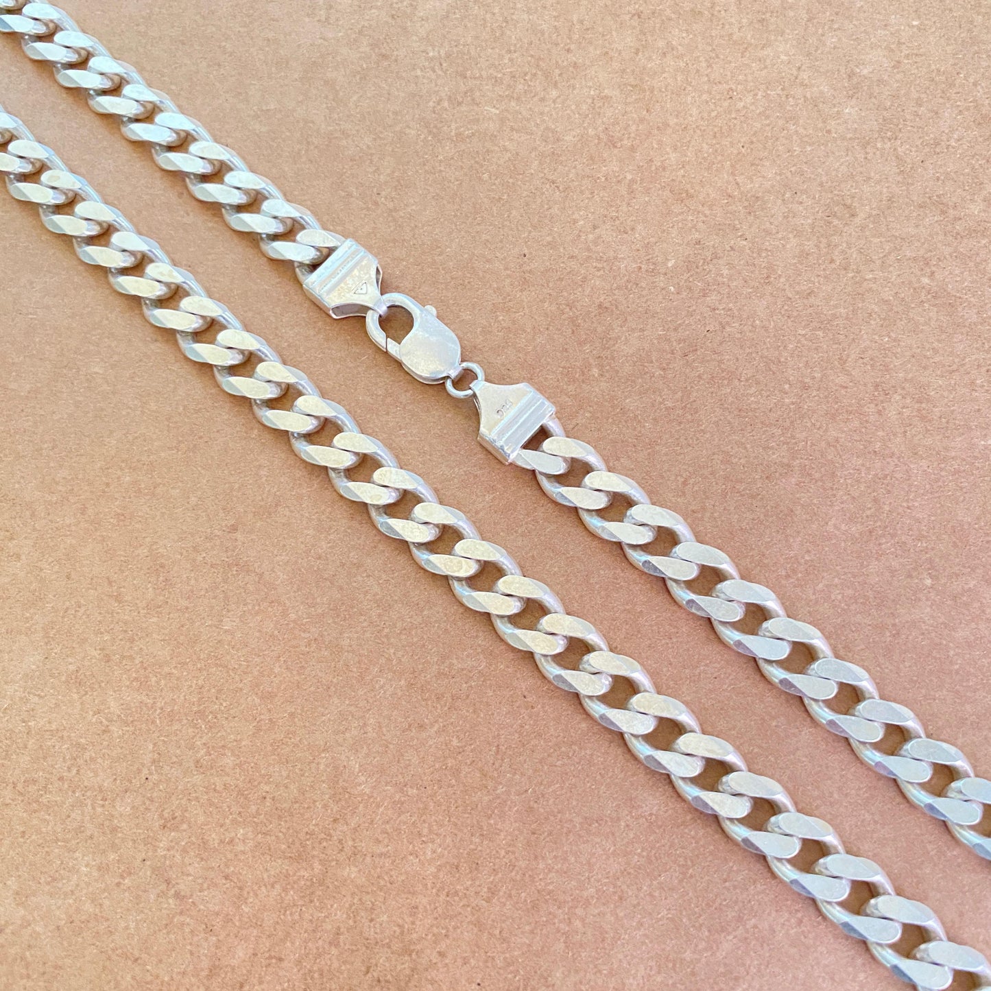 Liyana Jewels 10mm Men's Link Chain in Sterling Silver