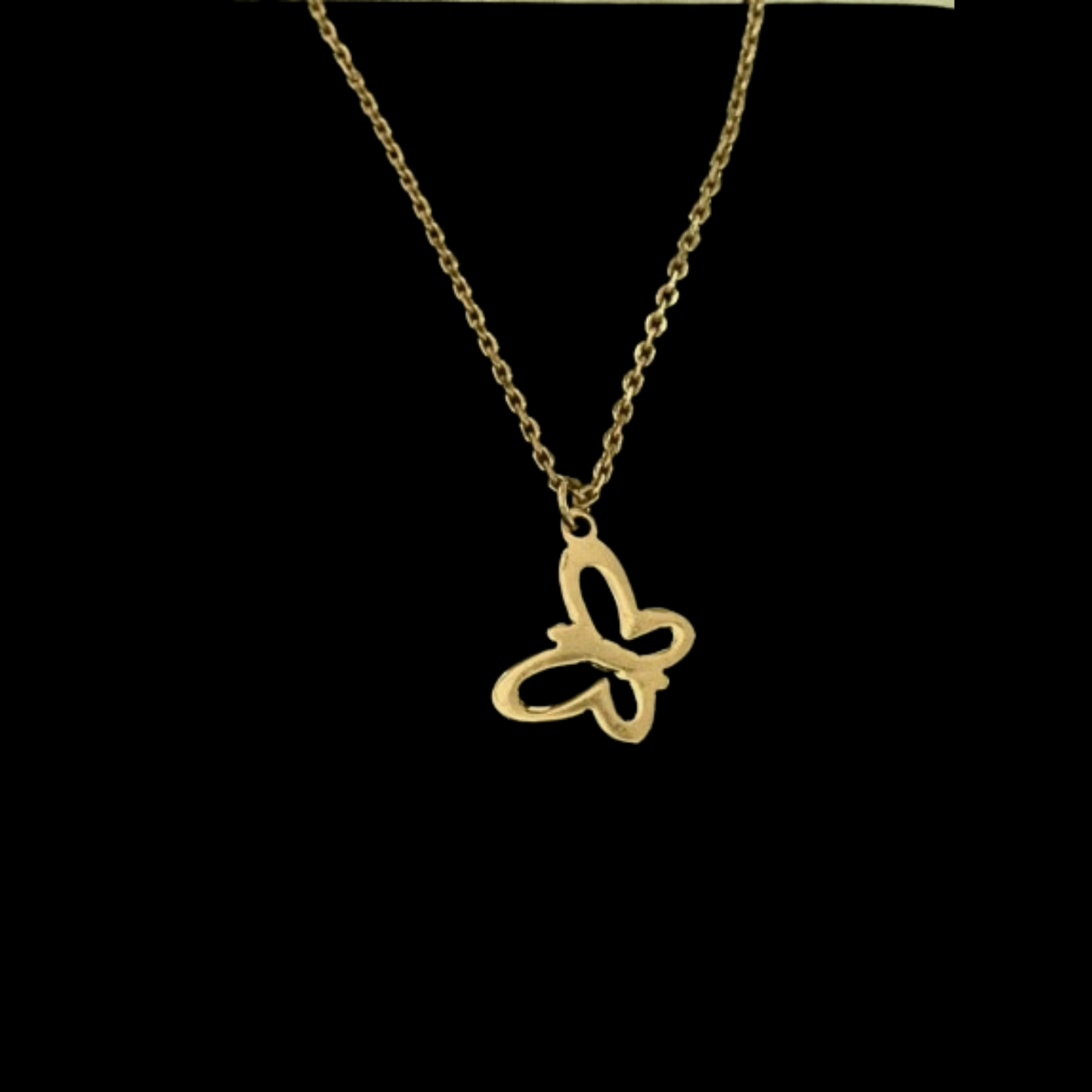 Butterfly necklace in 92.5 sterling silver