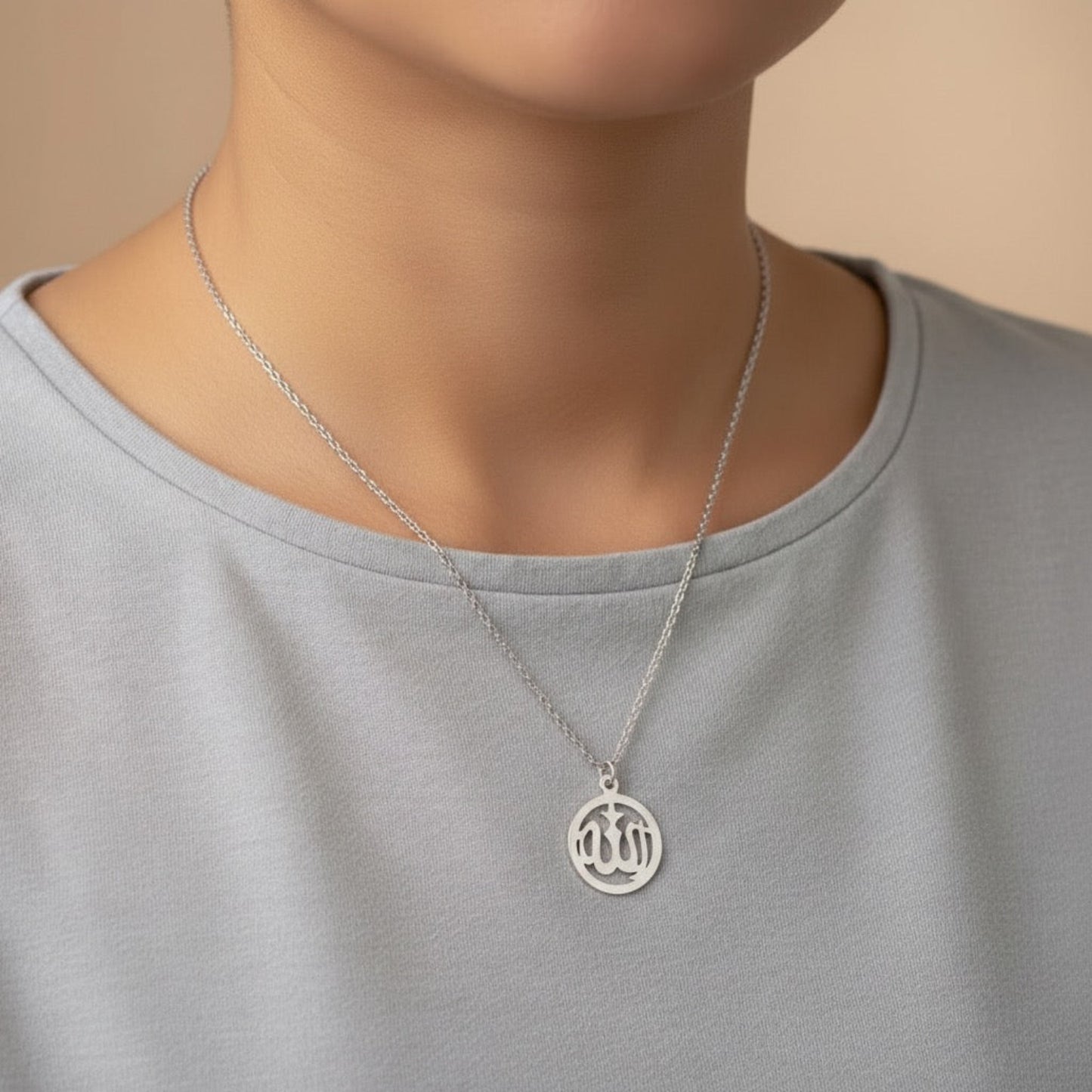 Allah Necklace in 92.5 sterling silver