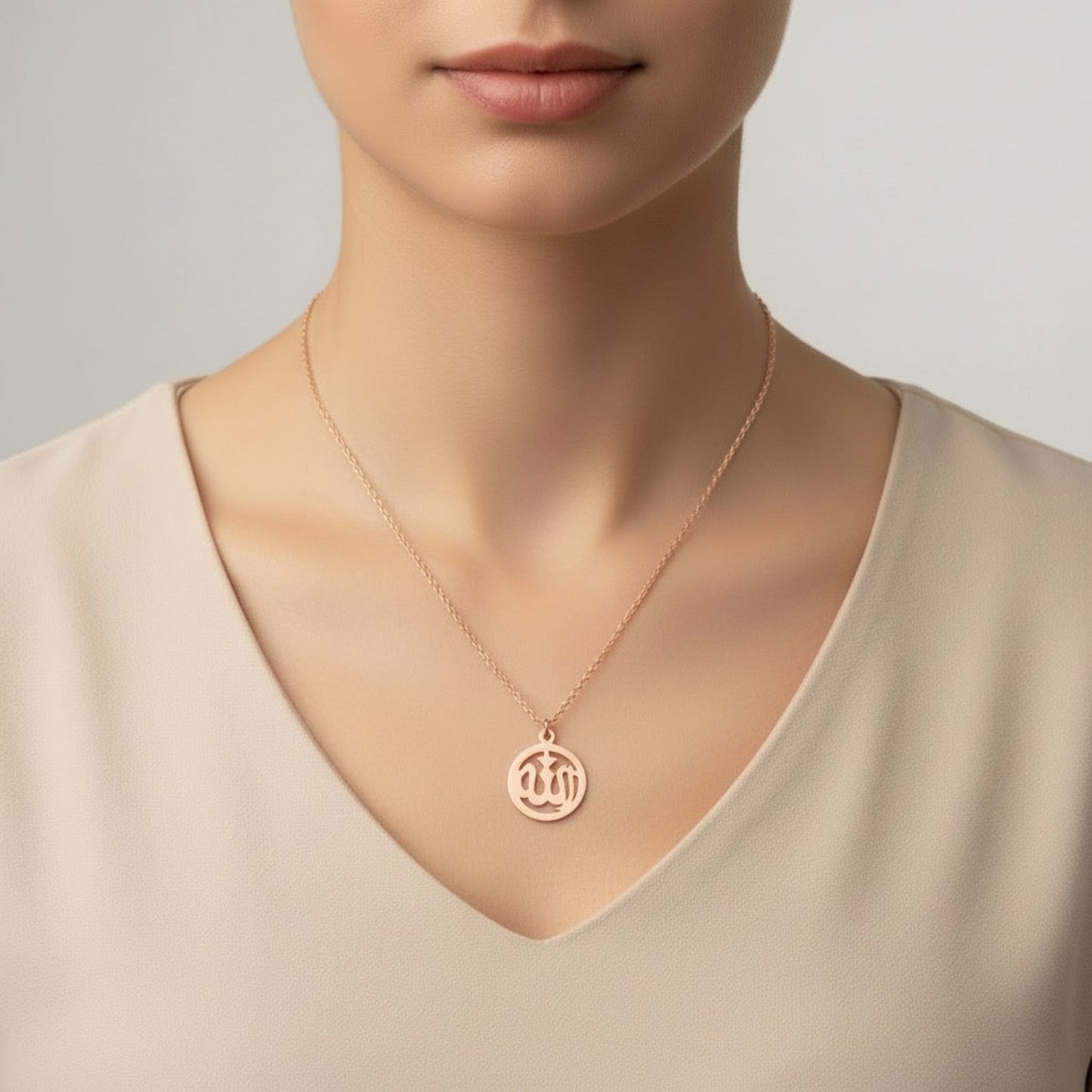 Allah Necklace in 92.5 sterling silver