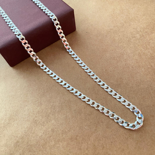 Liyana Jewels 5mm Men's Link Chain in Sterling Silver